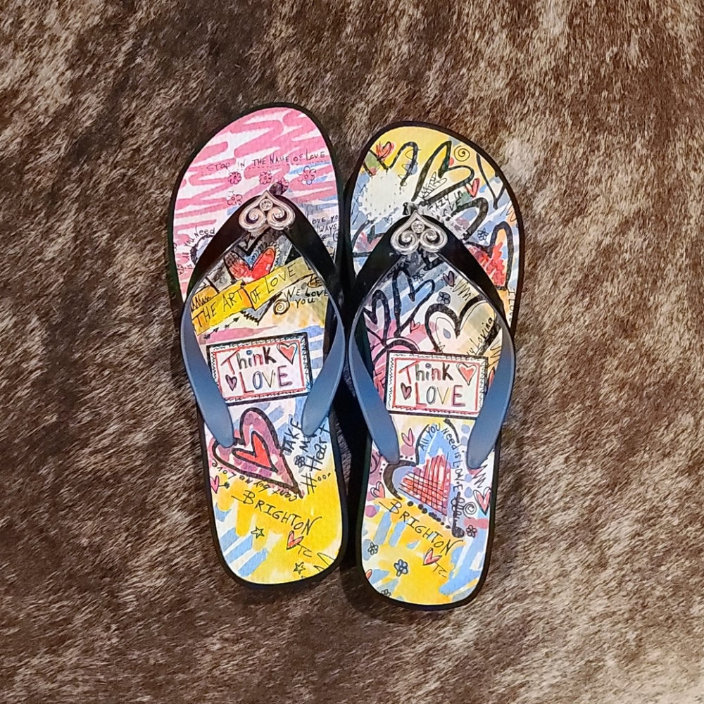 🌼Brighton flip flops